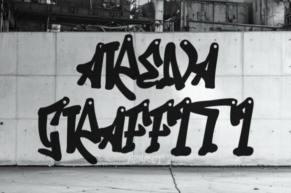 Arena Graffiti: A Display Font with Urban Edge