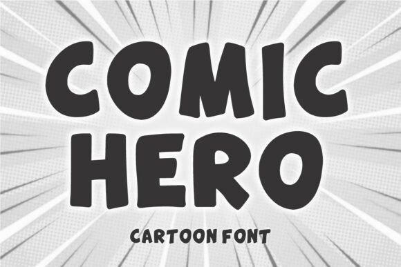 Discover the Whimsical Charm of Comic Hero for Your Designs