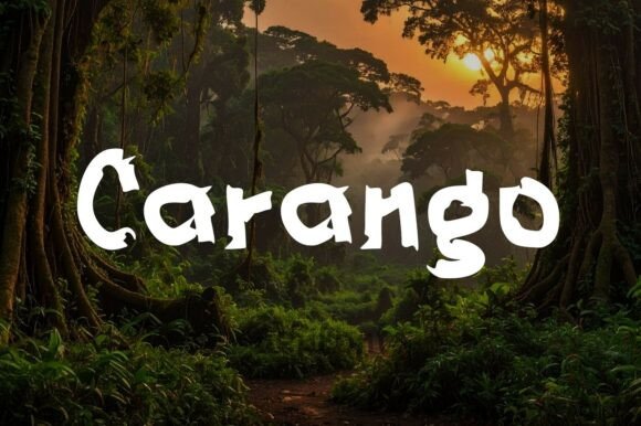 Discovering Carango: A Typeface with Nature's Spirit