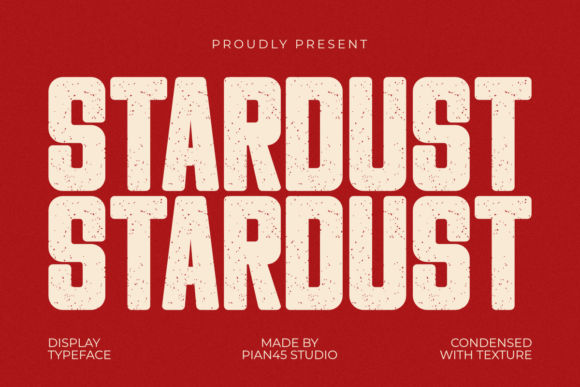Stardust: A Modern Condensed Font for Celestial Designs