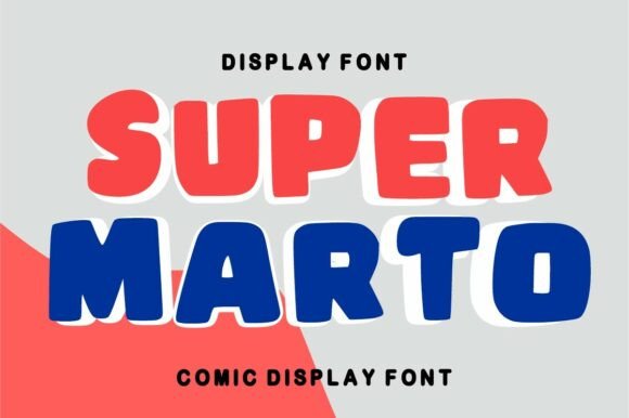 Super Marto: A Playful Typeface for High-Energy Designs